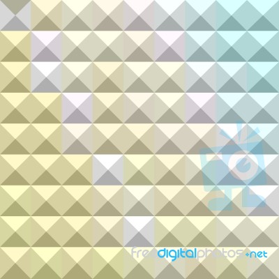 Light Khaki Yellow Abstract Low Polygon Background Stock Image