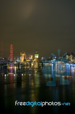 London View Stock Photo