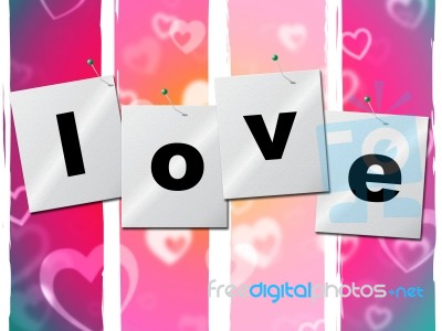 Love Heart Represents Valentine Day And Boyfriend Stock Image
