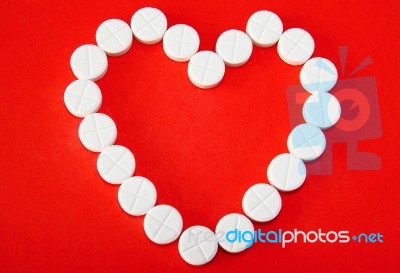 Love Is The Drug Stock Photo