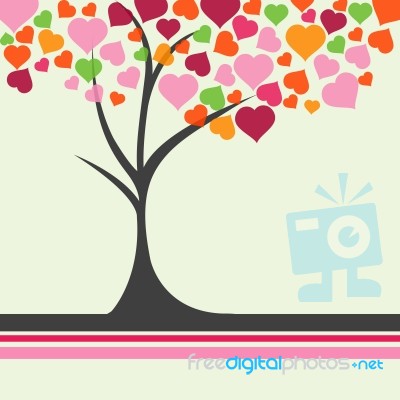 Love Tree Stock Image