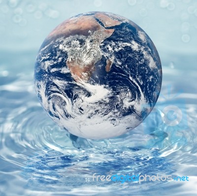 Low Water World Stock Image