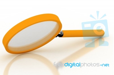 Magnifying Glass  Stock Image