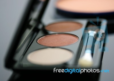 Makeup Eye Shadow Stock Photo