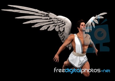 Male Angel Stock Image