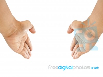 Man Hand Stock Photo