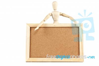 Mannequin Message Board Stock Photo