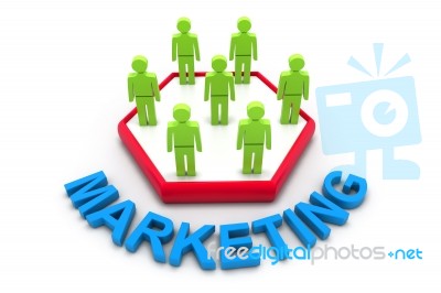 Marketing Stock Image