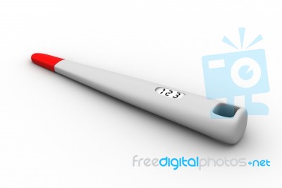 Medical Digital Thermometer Stock Image