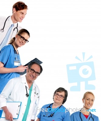 Medical Experts In Your Service Stock Photo