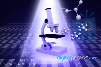 Medical Or Chemistry Science Stock Image