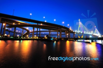 Mega Bridge Stock Photo