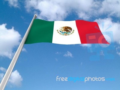 Mexico Flag Stock Image