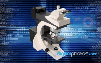 Microscope Stock Image