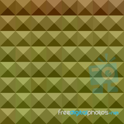 Mignonette Green Abstract Low Polygon Background Stock Image