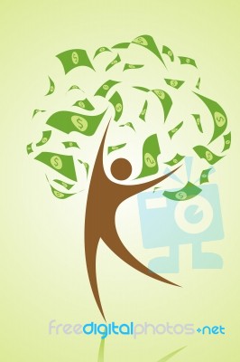 Money Tree Stock Image