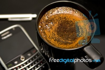 Morning Coffee Stock Image