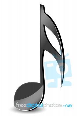 Music Note Stock Image