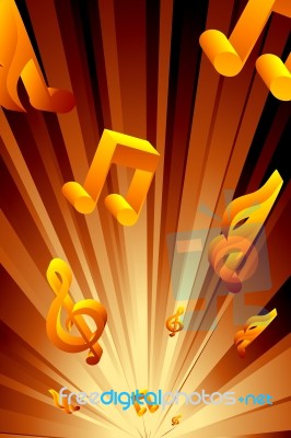 Musical Notes Background Stock Image Musical Notes Background Stock Image