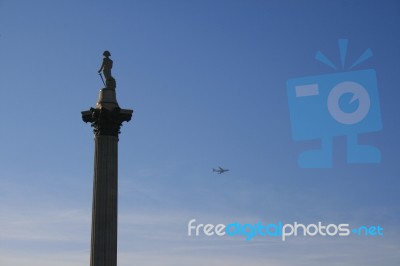 Nelson's Column Stock Photo