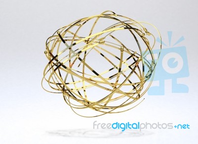 Network Gold Stock Image