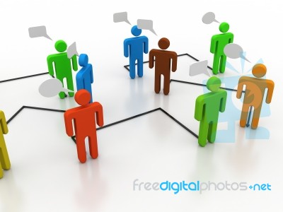Networking Concept Stock Image