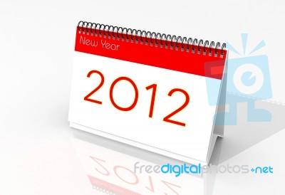 New Year 2012 Stock Image