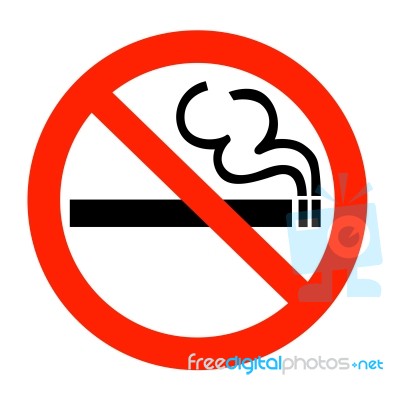 No Smoking  Stock Image