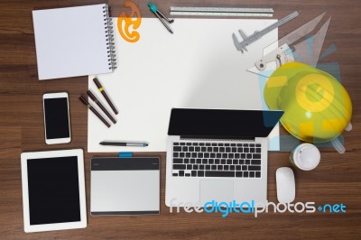 office desk background with construction project ideas concept stock photo - Web Design Project Ideas office desk background with construction project ideas concept stock photo - Web Design Project Ideas