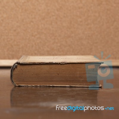 Old Book Stock Photo