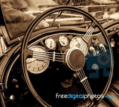 Old Car Stock Photo
