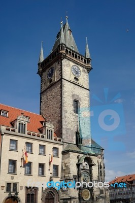 The blue tower praha