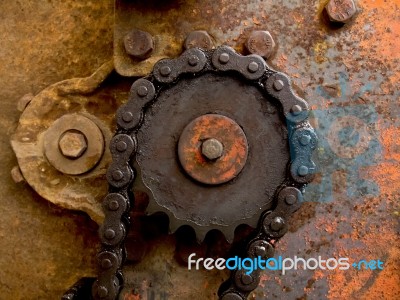 Old Machinery Stock Photo