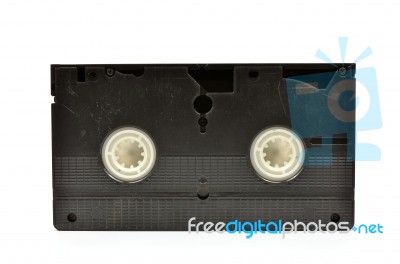 Old  Vhs Video Cassette Stock Photo