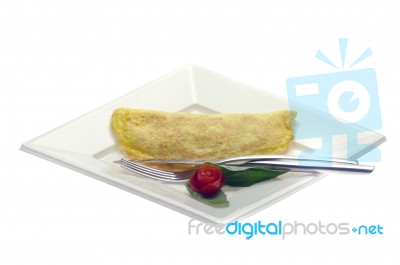 Omelet Stock Photo