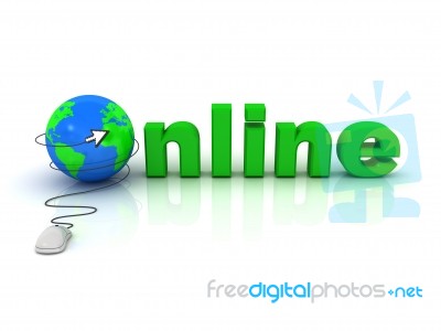 Online Concept Stock Image
