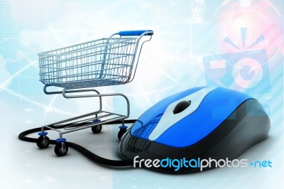 Online Shopping Stock Image
