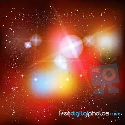 Outer Space Supernova Stock Image