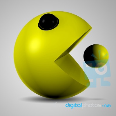 Pac Man Stock Image