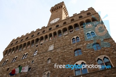 Palazzo Vecchio, Florence Stock Photo