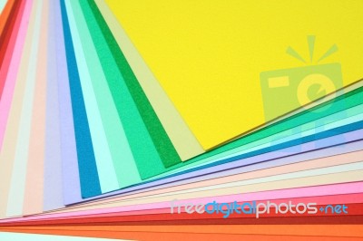 Paper Color Stock Photo