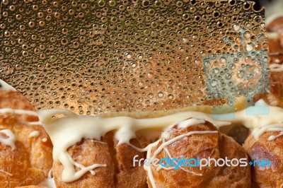 Pastry Background Stock Photo