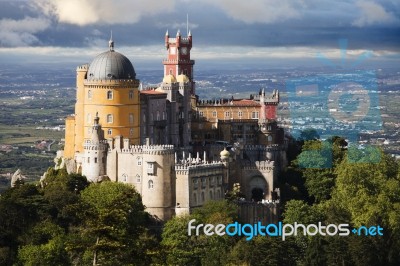 Pena Palace Stock Photo Pena Palace Stock Photo