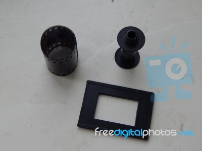 Photographic Equipment And Devices For Developing Photographs, Optics  Stock Photo