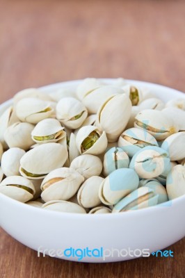 Pistachios Stock Photo