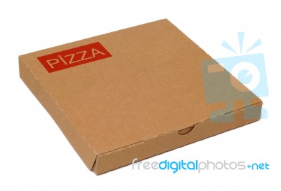 Pizza Package Stock Photo