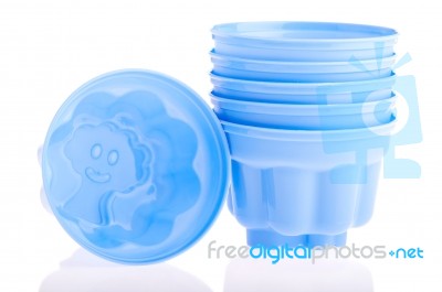 Plastic Cups Stock Photo
