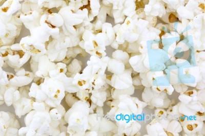 Popcorn Background Stock Photo