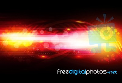 Power Abstract Background Stock Image