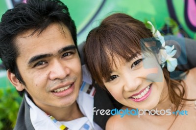 Pre Wedding Stock Photo